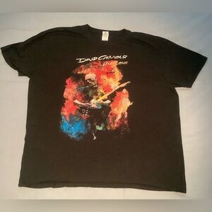 David Gilmour 2016 Rattle That Lock Concert T-shirt